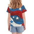 thumbnail image 4 of Fengactive Kids Girls Boys 4th of July Independence Day Short Sleeve T Shirt Size 3T-14T Cute Print Casual Top, 4 of 6