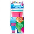 thumbnail image 2 of Snackeez 6022505 16 oz Snack & Beverage Holder, Pink, 2 of 4