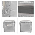 thumbnail image 3 of Women Travel Cosmetic Bag for Vacation Camping Outdoor Activities Silver Tone Oxford Cloth, 3 of 3