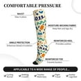 thumbnail image 2 of Sikiie Peanuts 8 1 Pairs Compression Socks for Men and Women 15-20 mmHg Running Support Socks, 2 of 7