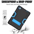 thumbnail image 5 of FIEWESEY for Dragon Touch Notepad 102 10 Inch Tablet Case,Heavy-Duty Drop-Proof and Shock-Resistant Rugged case(with Stand), for Blackview Tab 8/8E/Teclast P20hd/M40 10 Inch/AAUB P30(Black/Blue), 5 of 6