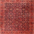 thumbnail image 1 of Ahgly Company Indoor Square Traditional Cherry Red Persian Area Rugs, 8' Square, 1 of 6