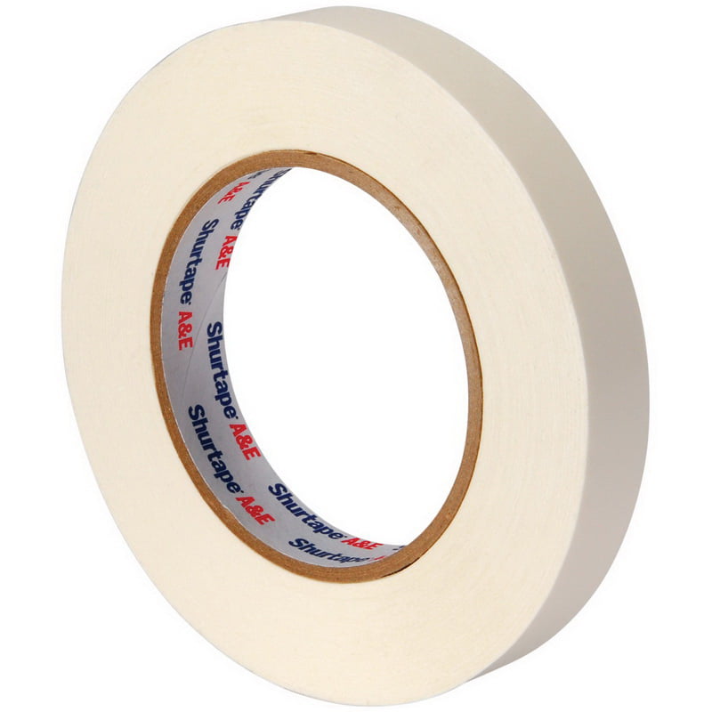 Console Board Tape 3/4" White Permacel Removeable Printable 60 yards 