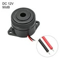 thumbnail image 2 of Zumbador Electrónico Activo DC12V Alarma de Sonido Continua 90dB, 2 of 5
