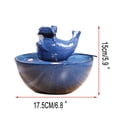 thumbnail image 3 of Advanced Porcelain Cat Dog Pet Auto Circulating Water Dispenser Fountain Bowl Drinker Home 17.5*15.0CM, 3 of 7