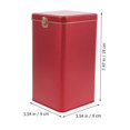 thumbnail image 2 of Tea Jar Metal Storage Jar Kitchen Canister Metal Tea Canister Airtight Jar for Coffee Bean Tea Leaf, 2 of 3