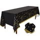 thumbnail image 1 of wonima02 40th Birthday Disposable Tablecloth 4 Pack Gold and Black Waterproof Plastic Table Cover for Men Woman 40 Birthday Party Decorations, 1 of 1