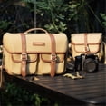 thumbnail image 2 of CWATCUN Cwatcun D146 Vintage Style DSLR Crossbody Bag - Large Capacity Canvas Camera Storage with Adjustable Compartments and Multi-Functional Pockets for Travel and Photography, 2 of 7