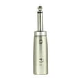 thumbnail image 1 of 3-Pin XLR Male To 1/4 6.35mm Stereo Male Plug Audio Connector Mic Adapter, 1 of 8