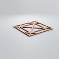 thumbnail image 3 of Ekena Millwork 11 3/8"W x 11 3/8"H x 3/8"T Small Buxton Decorative Fretwork Wood Wall Panels, Alder, 3 of 8