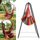 thumbnail image 3 of Herramientas y mejoras para el hogar Silla de exterior Silla colgante de lona sin almohada ni cojín Muebles de jardín para interior y exterior Hamacas concentrador, 3 of 7