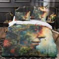 thumbnail image 3 of Ensembles de Literie Design Maison Strange Creatures Housse de Couette Imprimée pour Garçons Filles, Simple (68"x86 Pouces), 3 of 5