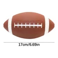 thumbnail image 1 of 7.25 Inch Foam Football Easy Grip Small Kids Youth Size Soft Toddler Brown, 1 of 5