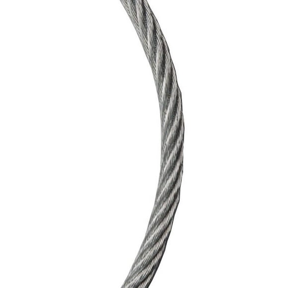 Cable Koch Industries de acero galvanizado zincado, 3,18 mm de profundidad x 15,24 m de largo