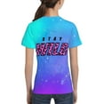 thumbnail image 3 of Ben Azelart Stay Wild Kids T-Shirt 3d Printed Graphic T-Shirts Boys And Girls Short Sleeve Shirts For Youth Kids X-Small, 3 of 7