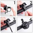 thumbnail image 4 of Campana clásica para Bicicleta, Accesorios de Bicicleta, Bicicletas para niños y Adultos, fácil instalación, Sonido de Sonido Fuerte, Color Negro, 4 of 4