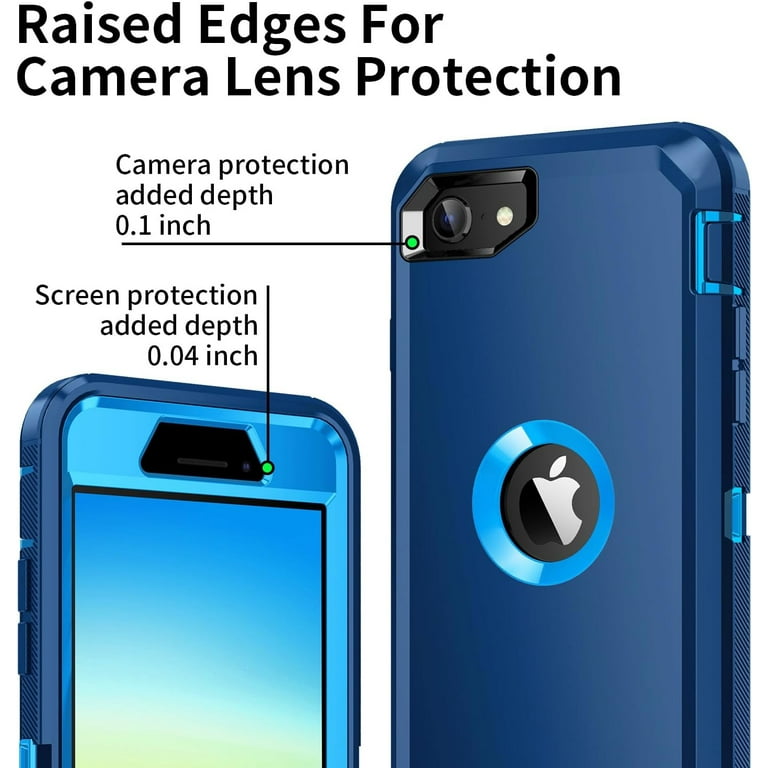 XG-Tech iPhone SE 2022/2020 Rugged Case with Screen Protector photo 2