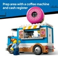 thumbnail image 5 of LEGO City Donut Truck Toys - Building Toys for Kids, Boys & Girls, Ages 5+ - Mobile Donut Stand W/ 2 Minifigures & Other Accessories - Fun Gift Ideas for Birthdays & Holidays - 60452, 5 of 10