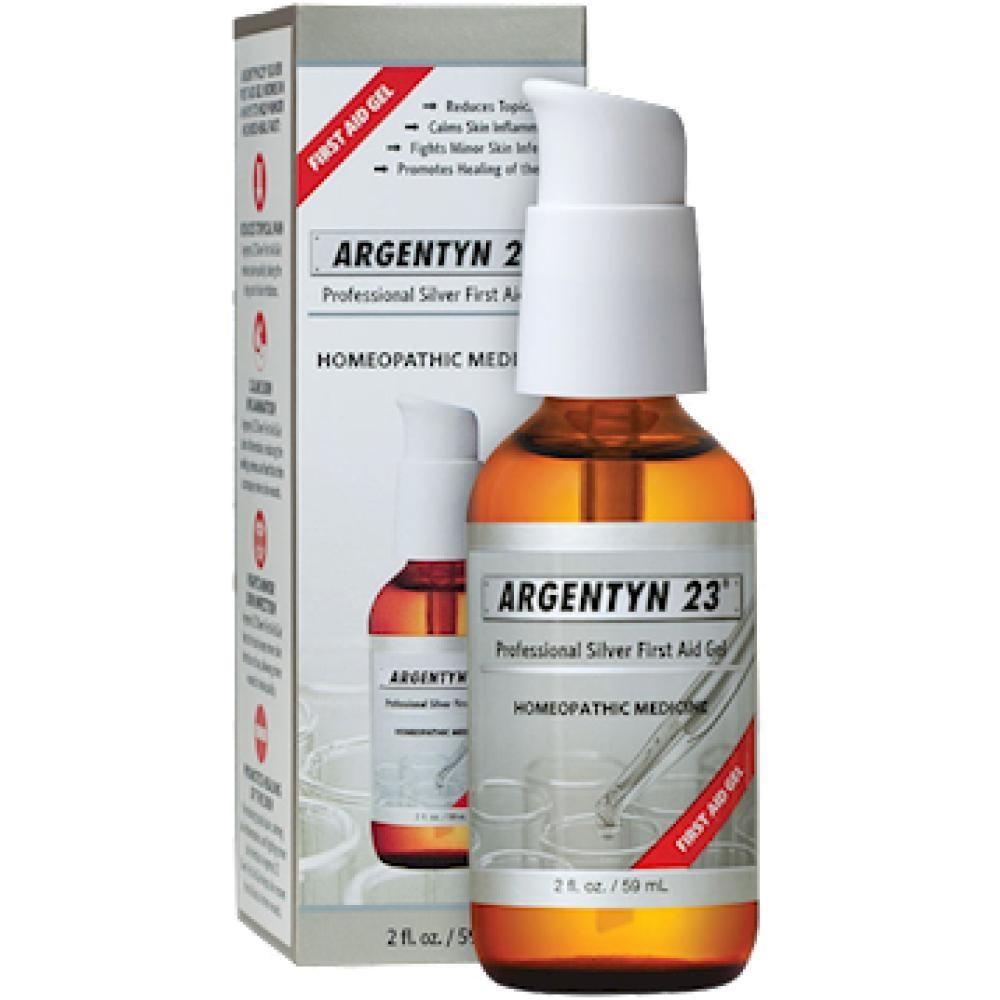 Argentyn 23 Professional Bio Active Silver Hydrosol First Aid Gel 2 Oz