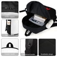 thumbnail image 4 of Insane Clown Posse World Backpack Casual Daypack School Bag Backpack Satchel Rucksack Shoulder, 4 of 5