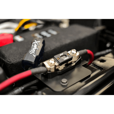 Stinger - 2-Channel 4GA Under-Seat Amplifier Wiring Kit for Select Jeep Wrangler and Gladiator Vehicles - Multi