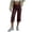 *Wine, variant on VBVC Women's High Waisted Faux Leather Capri Pants , Straight Leg Crop Trousers For Women , Ladies' Y2K Trendy Streetwear Pants with Pockets, Black , S-2XL