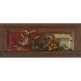 thumbnail image 2 of Jules-Edmond-Charles Lachaise 14x8 Gold Ornate Wood Frame and Double Matted Museum Art Print Titled - Trompe L’Oeil Design of Ewer and Clarinet (19th Century), 2 of 4