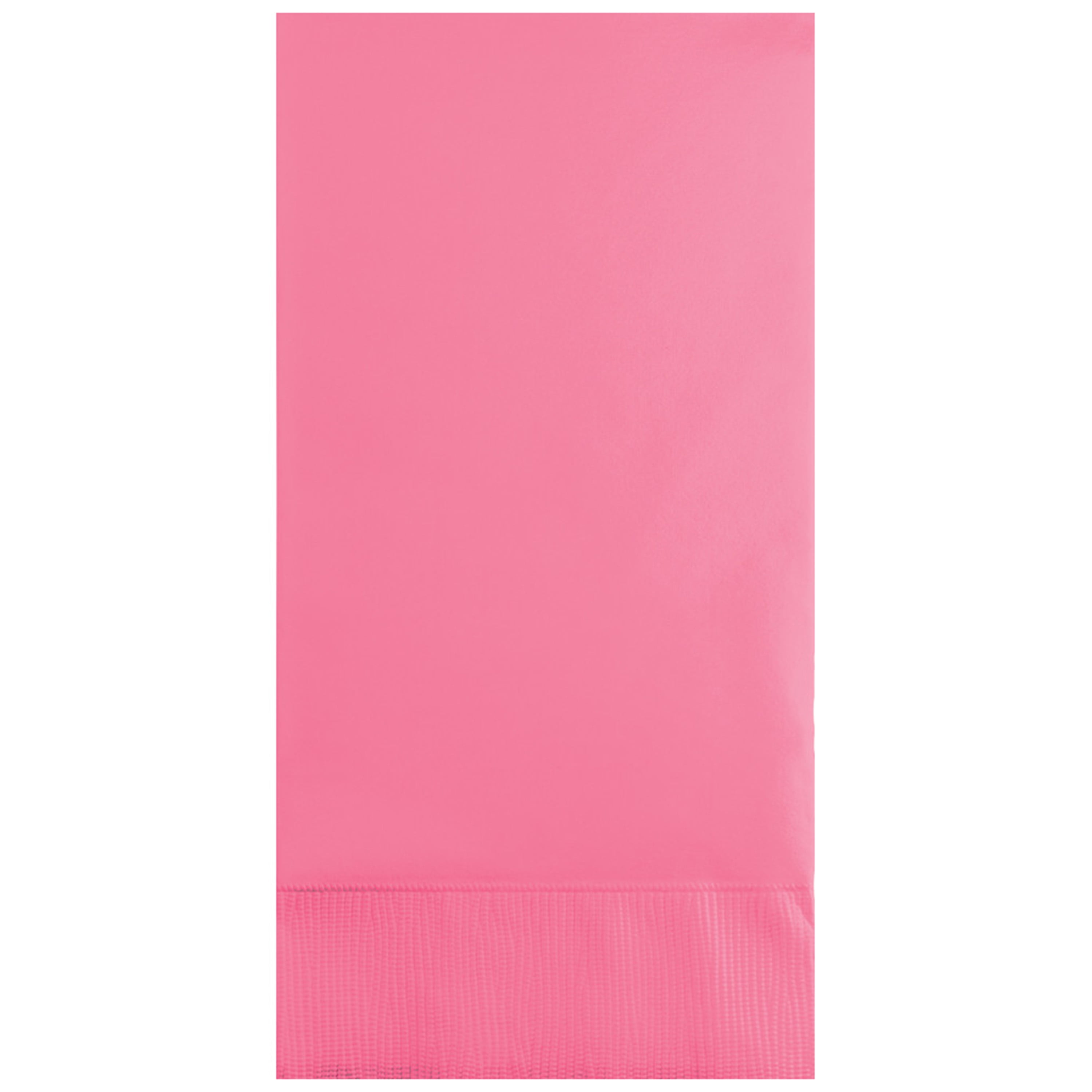 Candy Pink Paper Guest Towels 48 Count for 24 Guests