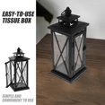 thumbnail image 2 of 1 Pc Iron Candlestick Retro Outdoor Storm Lantern Candle Holder Wedding Decor, 2 of 3
