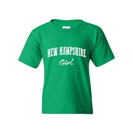 New Hampshire Girl Unisex Youth Kids T-Shirt Tee