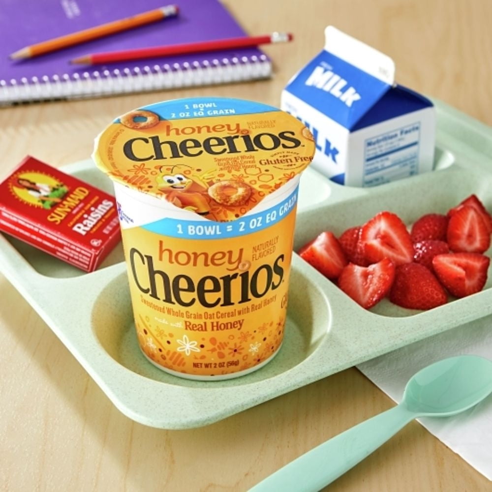 Cheerios Honey Cereal K12, 2 Ounce, 60 Per Case