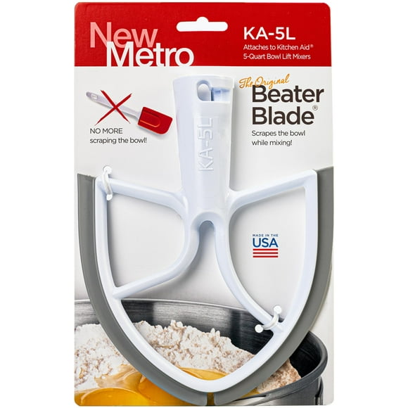 Beater Blade New Metro KA-5L para batidoras de pie KitchenAid de 5 cuartos
