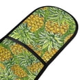 thumbnail image 2 of Dailycode Double Sided Oven Mitt with Loop Heat Resistant Kitchen Long Potholders 7" x 35" Vibrant Fresh Pineapple, 2 of 6