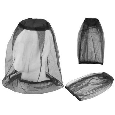 Mosquito Head Mesh Nets Gnat Face Netting Mosquito Hat Full Covers for Outdoor Camping Travel