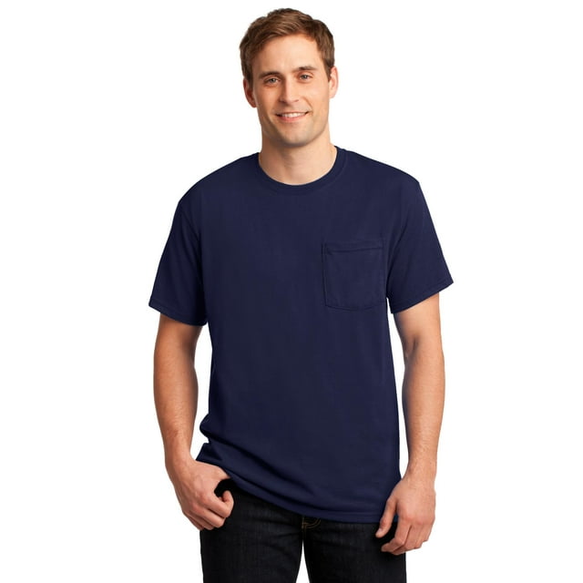 Jerzees T-Shirt à Poche Dri-Power 50/50 en Coton/poly pour Hommes 29 MP