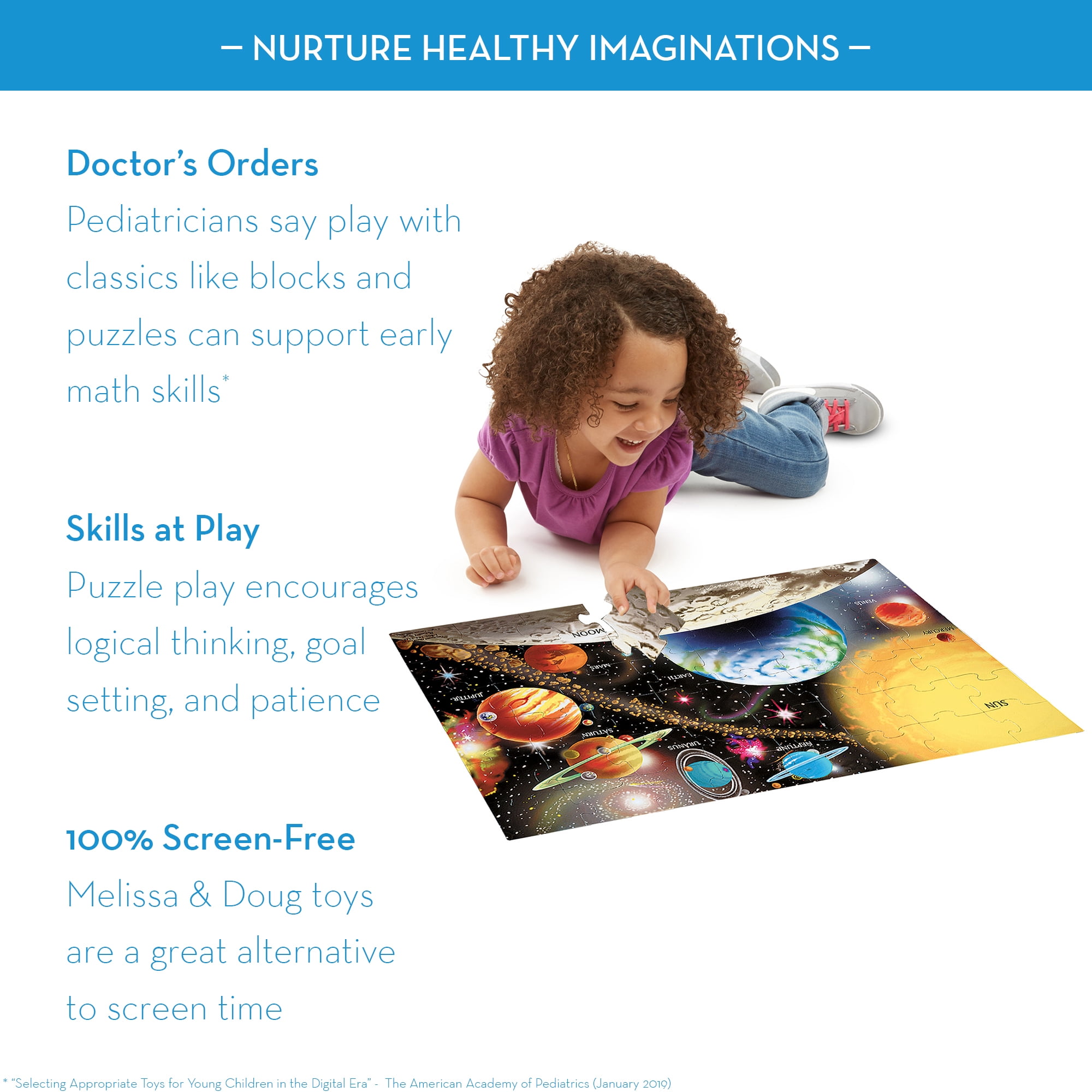 Melissa Doug Solar System Floor Puzzle Mci Ea Walmartcom