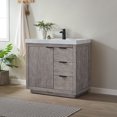 thumbnail image 4 of Miseno Mv701536-Nm Leiza 36" Free Standing Single Basin Vanity Set - Classical Gray, 4 of 7