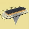 thumbnail image 5 of Hariumiu Solar Deck Light Super Bright 360-Degree Wide-Angle Lighting IP65 Waterproof High Conversion Rate Auto ON/Off LED Solar Powered Stair Light, 5 of 7