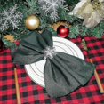 thumbnail image 4 of Servilletero navideño, servilletero con forma de copo de nieve y árbol de Navidad para cenas de invierno y, 4 of 4