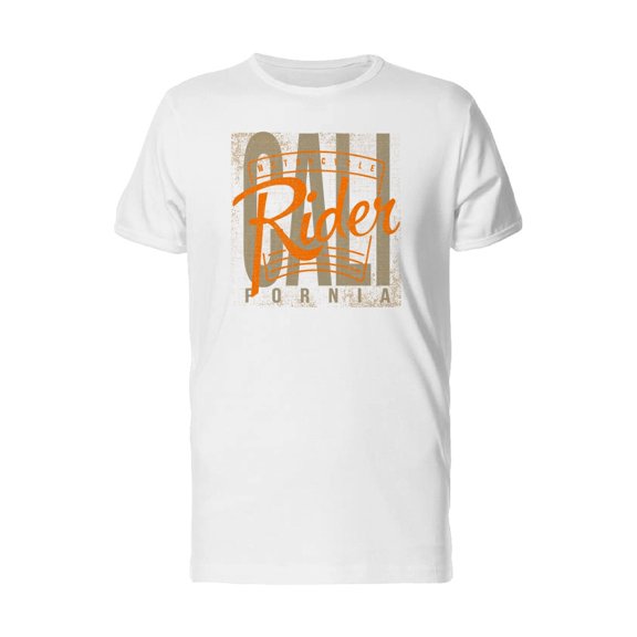 Motorcycle Rider Cali Tee Men's -Image by Shutterstock