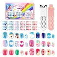 thumbnail image 4 of Aliver 144 Pieces Fake Press on Nails for Kids,Cute Cartoon Pattern for Children Girls Nail Art Decoration,Birthday Gifts for Age 3-12,Style B, 4 of 12