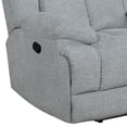 thumbnail image 4 of Wynn 76 Inch Motion Manual Recliner Loveseat with Cup Console, Light Gray, 4 of 5