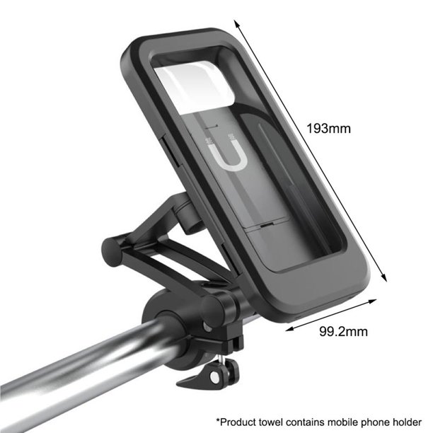 Teléfono De Bicicleta Soporte De Teléfono Móvil Giratorio De 360 Grados Impermeable Ajustable Para Accesorios De Ciclismo Al Aire Libre Guardurnaity OD007753-00