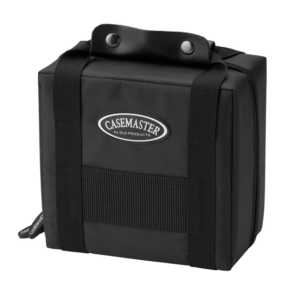 Casemaster Elite Black Nylon Dart Carrying Case; Holds 9 Darts, Steel
