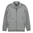 thumbnail image 1 of Tasso Elba Mens Jacquard Textured Knit Jacket, Grey, Medium, 1 of 1