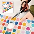 thumbnail image 6 of Yayeee Faucet Mat for Kitchen Sink 14.7" Diatomite Long Splash Guard Pad, Colorful Circles, 6 of 7