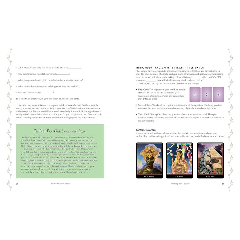 趣味・スポーツ・実用 Wild Goddess Oracle Deck and Guidebook Wild Goddess Oracle Deck and Guidebook: A 52-Card Deck and
