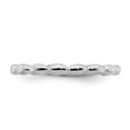 thumbnail image 5 of Sterling Silver Rhodium Rice Ring, 5 of 11