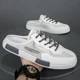 thumbnail image 2 of Zapatillas transpirables de malla hueca para hombre, zapatos planos cómodos para exteriores, moda de verano, 2 of 5