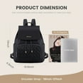 thumbnail image 6 of Lovevook Mini Backpack Purses for Women,Small Cute Backpack for Daily College Shopping Travel, 6 of 7